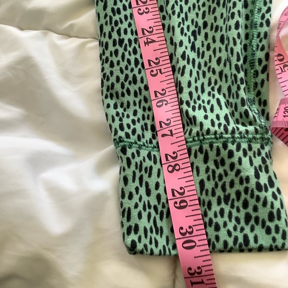 Free Press Lounge Pants Joggers Size S Green Wing Party Cat Drawstring NWT - Picture 4 of 9